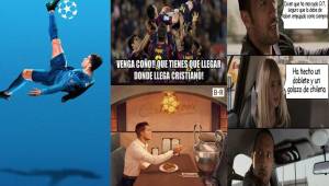 Estos son todos los memes que dejó el gol de chilena de Cristiano Ronaldo. Hasta a Messi se llevaron de encuentro.