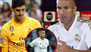 Zidane dio la cara por Courtois y explicó que Areola se ha adaptado muy rápido al grupo.