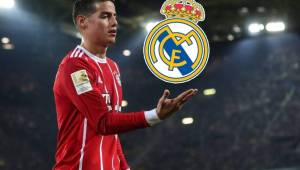 James Rodríguez podría regresar al Real Madrid que dirigirá Julen Lopetegui.