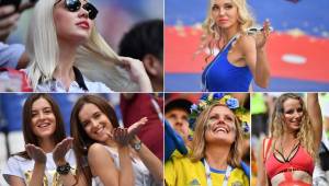 La belleza no puede faltar el Mundial de Rusia 2018 y la selección de Inglaterra tiene muchas lindas seguidoras que se hicieron presente en el juego ante Suecia.