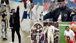 En una espectacular ceremonia de clausura, el rapero estadounidense Will Smith, el reguetonero Nicky Jam y la rusa Era Istrefi además de la participación de Ronaldinho pusieron el toque final al Mundial de Rusia 2018.