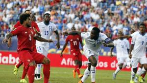 Los panameños vinieron a vencer a Honduras en el partido de ida de la hexagonal y ahora en casa van a querer rematarlo. Foto archivo DIEZ