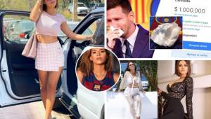 El pañuelo de Lionel Messi está causando mucho furor y una modelo ofreció una tremenda fortuna para quedarse con el artículo.
