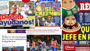 Este martes se disputa una nueva jornada de eliminatorias mundialistas y te presentamos las principales portadas de Concacaf y del mundo.