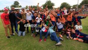 El San Manuel FC llega a ocupar el puesto que dejó el Arsenal de Roatán. Foto Moisés Valenzuela.