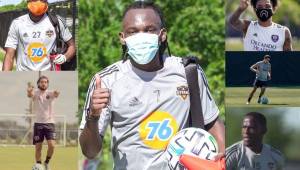 Los clubes de la MLS regresaron a la actividad pensando en la reanudación del torneo. Las mascarillas impidieron ver las sonrisas de Alberth Elis y Boniek García. Las postales.