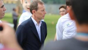 Emilio Butragueño se encuentra de visita en Honduras, llegó el pasado martes a San Pedro Sula y estará en La Ceiba.