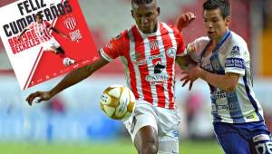 Brayan Necaxa festeja hoy sus 31 años y el Necaxa le ha dedicado un bonito mensaje de felicitación. Foto Agencias