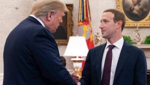Zuckerberg restablecerá el servicio de sus redes sociales a Donald Trump después de la transición con Joe Biden como nuevo presidente.