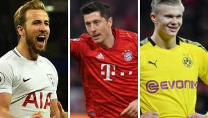 Lewandowski y Haaland son los futbolistas que lideran la tabla de goleo en la Champions League. El crack del Dortmund ya se quedó afuera de la competencia.
