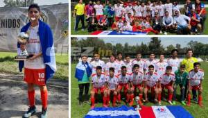 La U-14 de Olimpia se coronó campeón de la Copa Patrick, donde consiguió el premio al mejor goleador de la competencia.