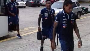 La selección de Honduras llegó temprano a la práctica y burló a la prensa panameña.