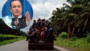 Alejandro Giammattei, presidente de Guatemala, ha decretado estado de prevención y ha ordenado capturar a los inmigrantes.