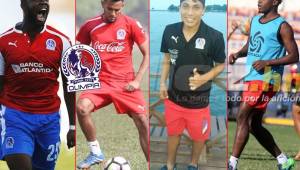 El Olimpia de Nahún Espinoza tiene a varios jugadores a préstamos, la mayoría titular de ellos son titulares en sus equipos.