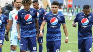 Motagua arrastra una racha de seis partidos al hilo y esto prácticamente lo condena al repechaje. Foto DIEZ