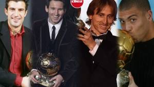 El mediocampista croata Luka Modric ganó este año el Balón de Oro, pero te presentamos quiénes son los otros cracks que han sido privilegiados con este galardón.