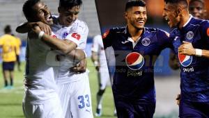 Olimpia y Motagua son los dos equipos hondureños que están en la pelea internacional en la Liga Campeones de Concacaf. Fotos DIEZ