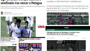 Esto es lo que dice la prensa Internacional tras el triunfo de Olimpia sobre Motagua en la Liga Concacaf. El León impuso su autoridad en el Clásico.