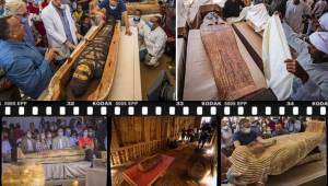 El país de los faraones descubrió un total de 59 ataúdes de madera, con sus momias intactas en una importante necrópolis cerca de El Cairo. Mirá las fotos que le están dando la vuelta al mundo.