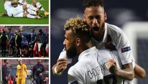 El PSG pasó de la frustración y preocupación a la alegría total luego de conseguir una remontada espectacular para meterse a las semifinales de la Champions League.