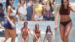 Las hermosas chicas hondureñas han salido a las playas a lucir su espectacular cuerpo en el verano del 2017.