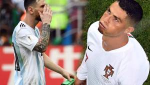 Leo Messi y Cristiano Ronaldo, las dos estrellas más grandes del fútbol en el planeta se han despedido de Rusia.