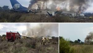 Un avión de pasajeros de Aeroméxico se ha estrellado la tarde de este martes poco después de haber despegado del Aeropuerto Guadalupe Victoria de Durango.