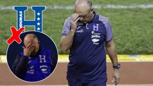 Fabián Coito se despide de la Selección de Honduras con un saldo bastante negativo.