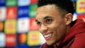 Trent Alexander-Arnold en rueda de prensa y habló sobre la vuelta ante Barcelona.