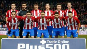 Lucas Hernández ya tiene varios partidos con el primer equipo del Atlético de Madrid.