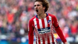 Antoine Griezmann no vaás como delantero del Atlético de Madrid.