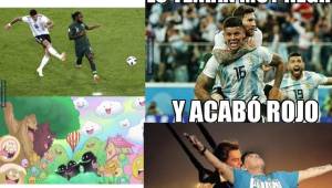 En las redes sociales no paran las burlas contra Diego Maradona por su show en el juego entre Argentina y Nigeria, donde Messi también es protagonista. Ya están en octavos de final.