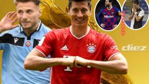 Robert Lewandowski, con su doblete contra Friburgo, batió con 33 tantos el récord de goles en Bundesliga.