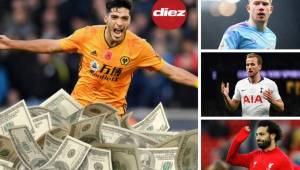 Transfermarkt ha revelado los nuevos valores de mercado de los futbolistas de la Premier League. El mexicano Raúl Jiménez sube como la espuma y Sterling supera en precio a Lionel Messi.