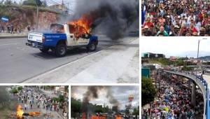Maestros y médicos de Honduras anunciaron un paro nacional para exigir la derogación de dos decretos ejecutivos denominados PCM. Lastimosamente la manifestación a subido de nivel y lo que más predomina en la protesta es gas lacrimógeno y piedras.