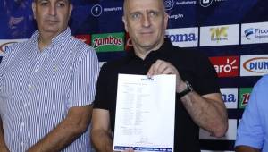 Fabián Coito giró una convocatoria de las tres selecciones de Honduras, desde la Sub-18, Sub-23 y Mayor.