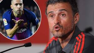 El divorcio de Luis Enrique y Jordi Alba proviene desde que estaban en el Barcelona.