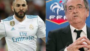 Karim Benzema ha salido al paso en las redes sociales tras unas declaraciones del presidente de la Federación de su país.