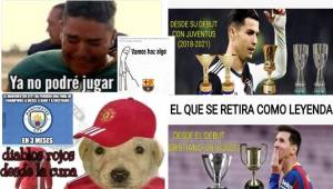 Te presentamos los mejores memes del fichaje de Cristiano Ronaldo por el Manchester United. Nadie se salva, Messi, Cavani y el City son protagonistas de las burlas.