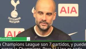 Guardiola cree que la Premier League cuesta trabajo más conquistarla que la Champions.