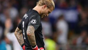 Karius lamentó su participación en la final de Champions contra el Real Madrid.