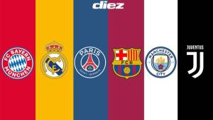 De la liga española, francesa, italiana e inglesa se espera que salga el nuevo campeón de la Champions League.