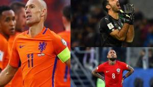 Italia,Holanda y Chile son tres de las selecciones que no van a poder asistir al mundial de Rusia.
