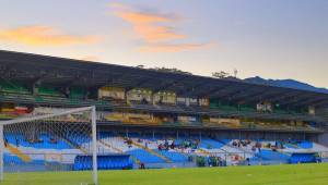 El Real España jugará el clásico ante Motagua el sábado en horas de la tarde en el Morazán. Foto DIEZ