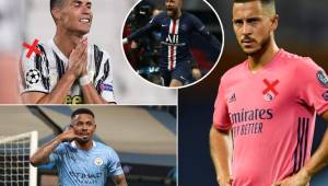 Juventus y Real Madrid verán lo que resta de la Champions desde casa; Manchester City y PSG buscarán llegar a la final.