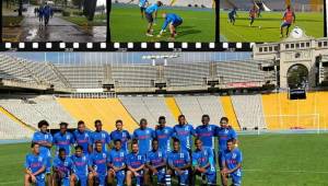 La Selección de Honduras se entrenó en el Estadio Olímpico Lluís Companys de Montjuïc y previo al amistoso ante Emiratos Árabes Unidos. Acá las imágenes de los trabajos. Fotos @FenafuthOrg