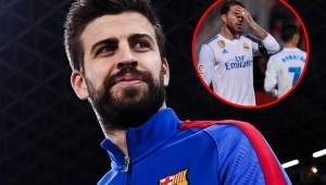 Piqué confesó que bromea con algunos amigos que tiene en el Real Madrid a través de WhatsApp.