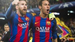 Lionel Messi y Neymar compartieron camerino durante su pasaje en el Barcelona.