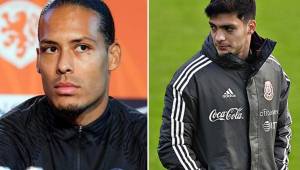 Van Dijk insinuó que no conocía a Raul Jiménez a pesar de que el mexicano es su rival en la Premier League.