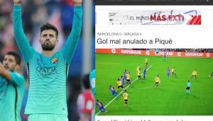 Gerard Piqué no soportó y arremete contra los árbitros de España.